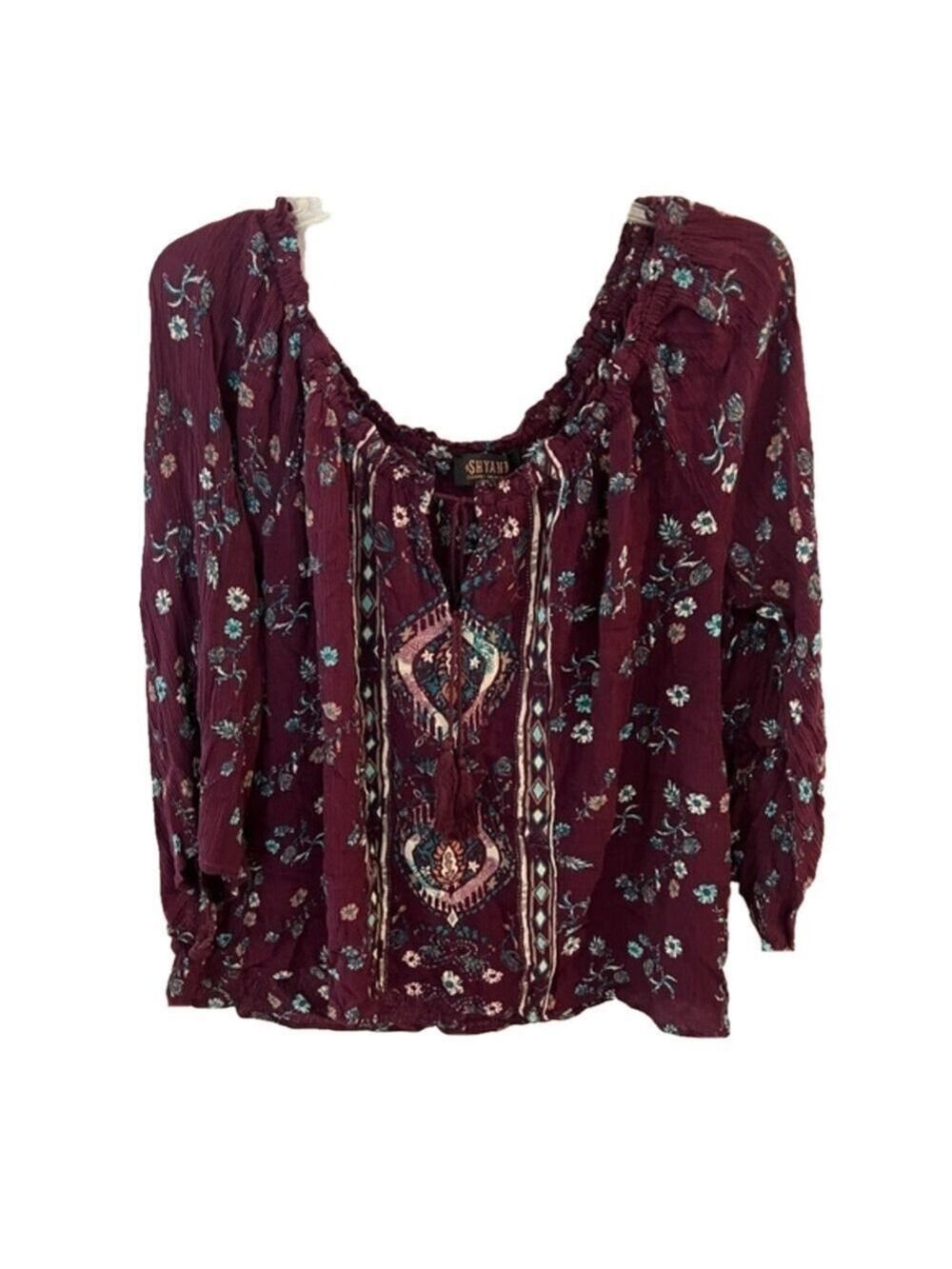 Shyanne, Top, SZ XXL, PTP 26”, L 24-28”, Deep Purple. (T1-355)